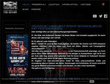 Tablet Screenshot of nocturnal-culture-night.de